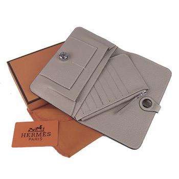 Hermes Wallet H001 Unisex Wallet Grey