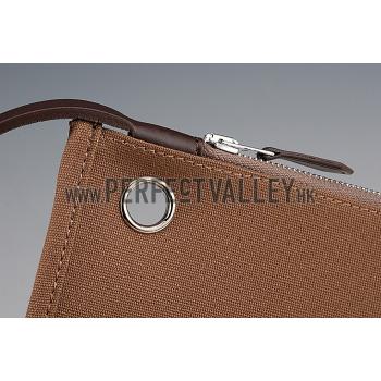 Hermes Herbag Brown Replica