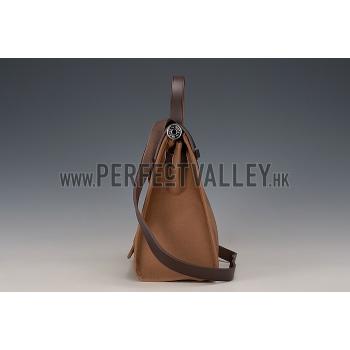 Hermes Herbag Brown Replica