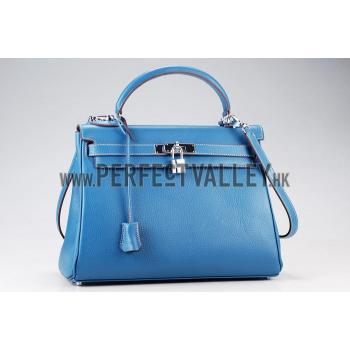 Hermes Kelly Small Blue