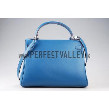 Hermes Kelly Small Blue