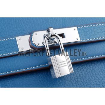 Hermes Kelly Small Blue