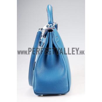 Hermes Kelly Small Blue