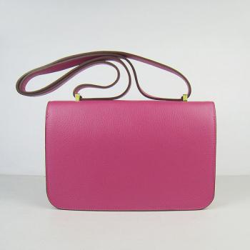 Hermes Constance H020 Ladies Cow Leather Pink Handbag