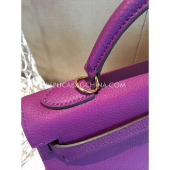 Replica Hermes Handbag Handbag Purple