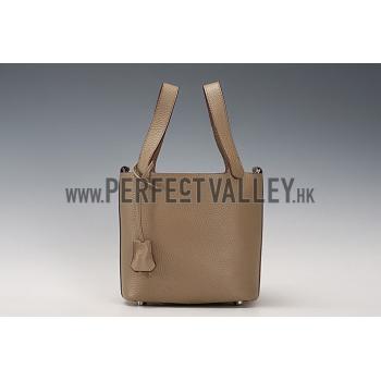 Hermes Picotin PM Taupe