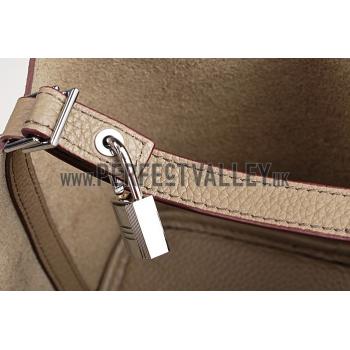 Hermes Picotin PM Taupe