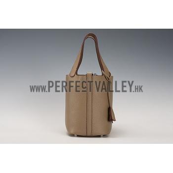 Hermes Picotin PM Taupe