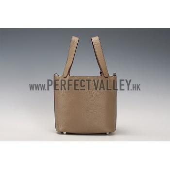 Hermes Picotin PM Taupe