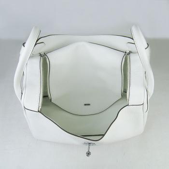 Hermes Lindy 6208 Cow Leather White