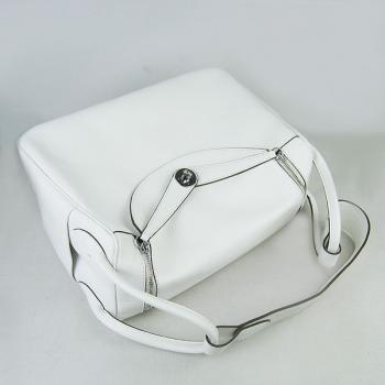 Hermes Lindy 6208 Cow Leather White