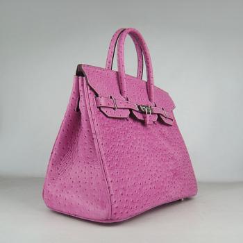 Hermes Birkin 6089 Ladies Lizard Leather Pink Replica