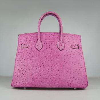 Hermes Birkin 6089 Ladies Lizard Leather Pink Replica