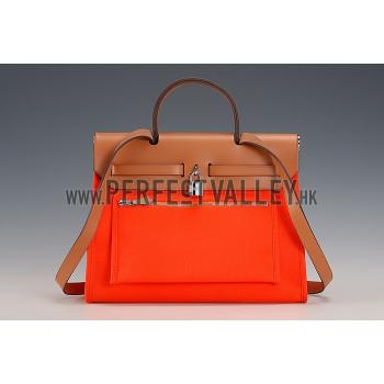 Hermes Herbag Orange