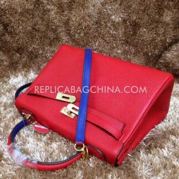 Replica Hermes Kelly Red Handbag