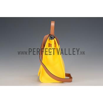 Hermes Herbag Yellow