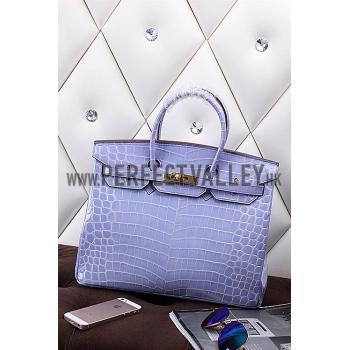 Hermes Birkin 35 Crocodile Lilas 608059