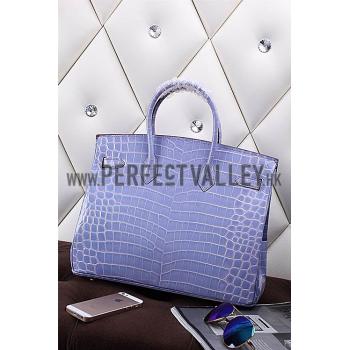 Hermes Birkin 35 Crocodile Lilas 608059