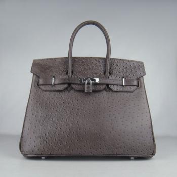 Hermes Birkin 6089 Handbag Brown Replica