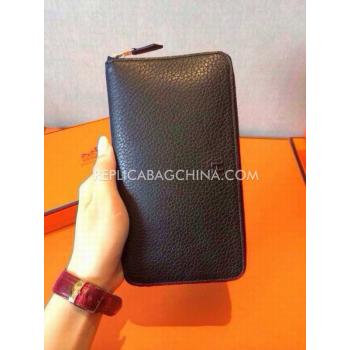 Hermes Clutch Wallet Calfskin