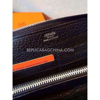 Hermes Clutch Wallet Calfskin