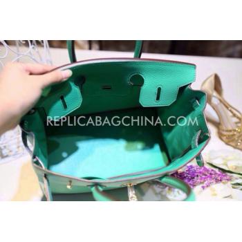 Hermes Handbag Handbag Green Replica