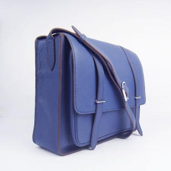 Hermes Steve H2812 Ladies Shoulder Bag Blue