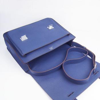 Hermes Steve H2812 Ladies Shoulder Bag Blue