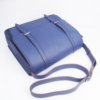 Hermes Steve H2812 Ladies Shoulder Bag Blue