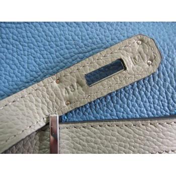 Hermes Birkin 6099 Ladies Cow Leather Grey Bag Replica