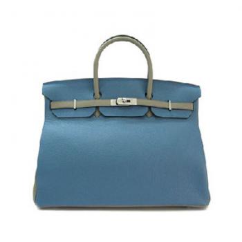 Hermes Birkin 6099 Ladies Cow Leather Grey Bag Replica