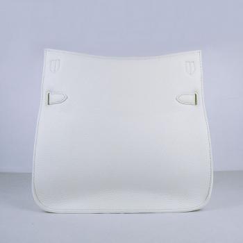 Hermes Jypsiere H6508 Cross Body Bag Cow Leather White Replica