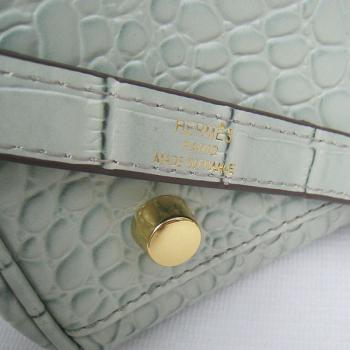 Hermes Kelly 6108 Ladies 2way Grey Handbag Replica