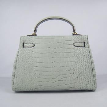 Hermes Kelly 6108 Ladies 2way Grey Handbag Replica