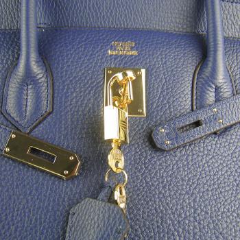 Hermes Birkin 6099 Handbag Blue