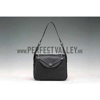 Hermes Lindy 30 Black Bag 607469