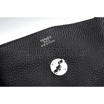 Hermes Lindy 30 Black Bag 607469