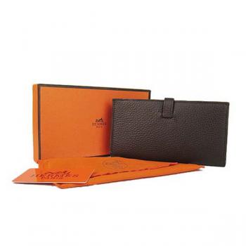 Hermes Wallet H008 Ladies Wallet Coffee