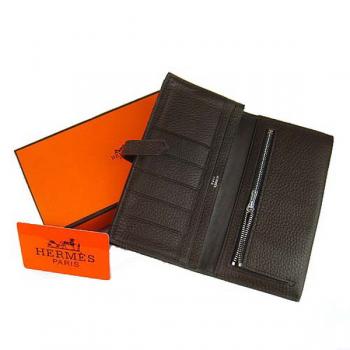 Hermes Wallet H008 Ladies Wallet Coffee