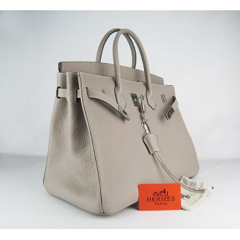 Hermes Birkin 6099 Ladies Leather Grey