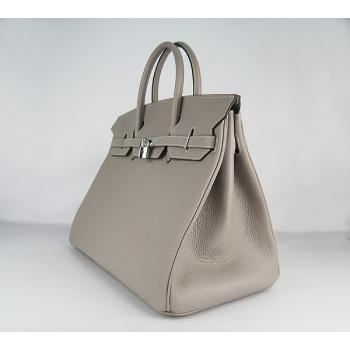 Hermes Birkin 6099 Ladies Leather Grey