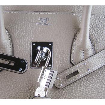 Hermes Birkin 6099 Ladies Leather Grey