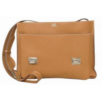 Hermes Steve 92111 Shoulder Bag Lambskin