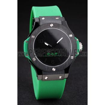 Hublot Big Bang African Wildlife Foundation Green Rubber Strap