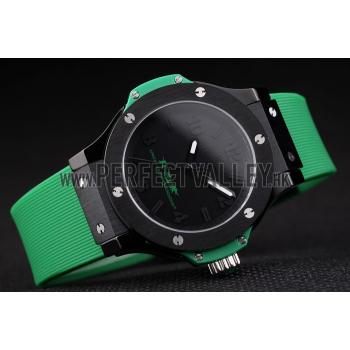 Hublot Big Bang African Wildlife Foundation Green Rubber Strap