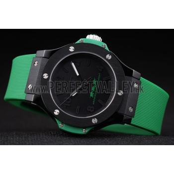 Hublot Big Bang African Wildlife Foundation Green Rubber Strap