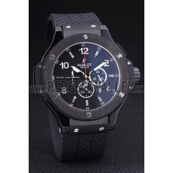 Hublot Big Bang King Black Strap Black Dial Watch