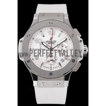 Hublot Big Bang White Strap White Dial Watch