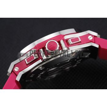 Hublot Big Bang Tutti Frutti Pink Strap White Dial