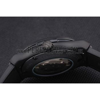 Hublot  Fusion Shawn Carter Black Steel Case Black Leather Strap  622817